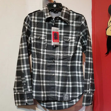 Speed & Strength Plaid Flannel RIDING Shirts, Abrasion-Resistant Fabric (no armor) |  Women's Fit |  NEW R1431  Jackets-Riding-Shirts, MED