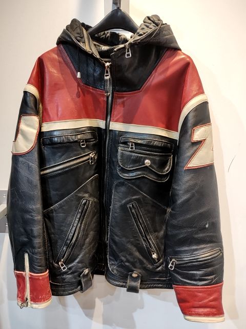 ZINO & JUDY Vintage Leather JACKET, LRG