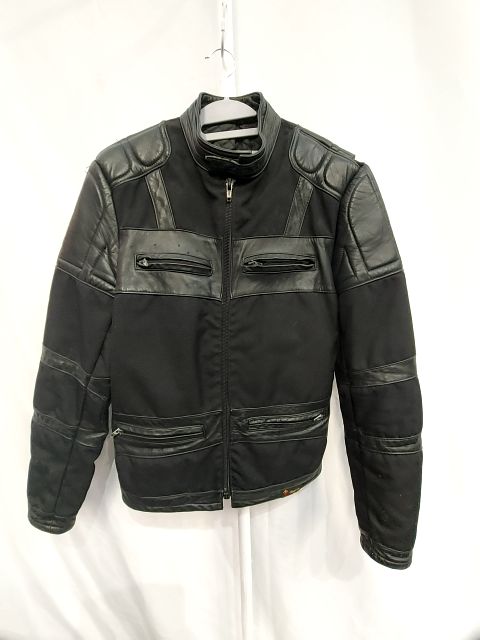 UNBRANDED Vintage Moto Mixed Material JACKET, SM – Re-Rides Moto Gear