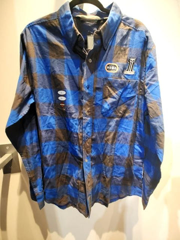 HARLEY DAVIDSON Longsleeve Button Up Textile SHIRT, LRG