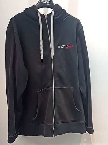 THROTTLE SISTERS Zip Front Textile HOODIE, XXL