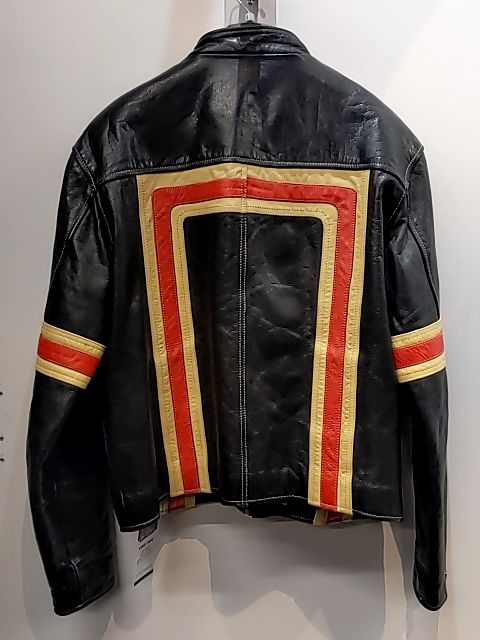 FIRST MFG Cafe Racer Leather JACKET, LRG