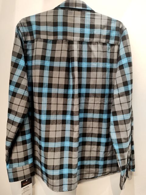 DIXXON Longsleeve Button Up Textile SHIRT, XXL