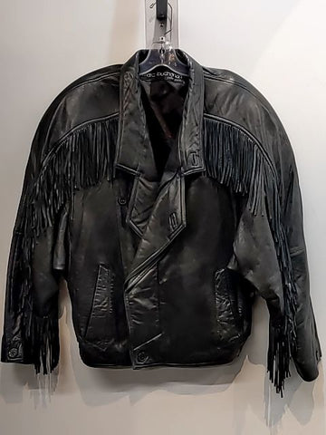 MARC BUCHANAN Western Blazer Leather JACKET, MED