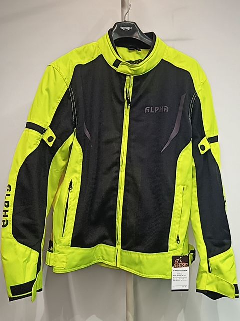 ALPHA CYCLE GEAR Riding Mesh Textile JACKET, XL