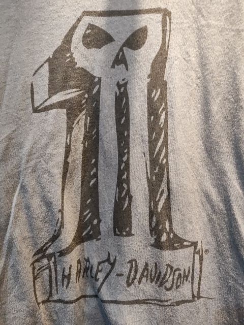 HARLEY DAVIDSON T Shirt Textile SHIRT, XL