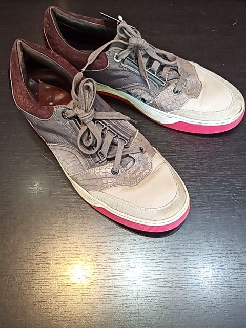 LANVIN Sneakers Leather FOOTWEAR, 42