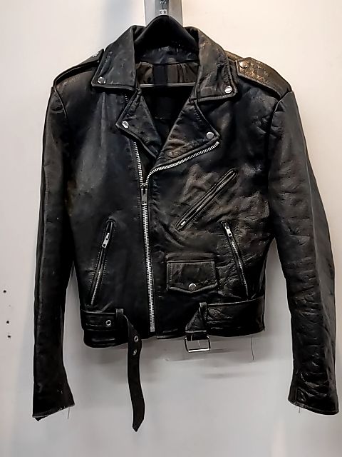 UNBRANDED Biker Classic Leather JACKET, XS