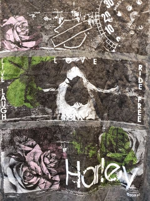 HARLEY DAVIDSON T Shirt Textile SHIRT, XXL