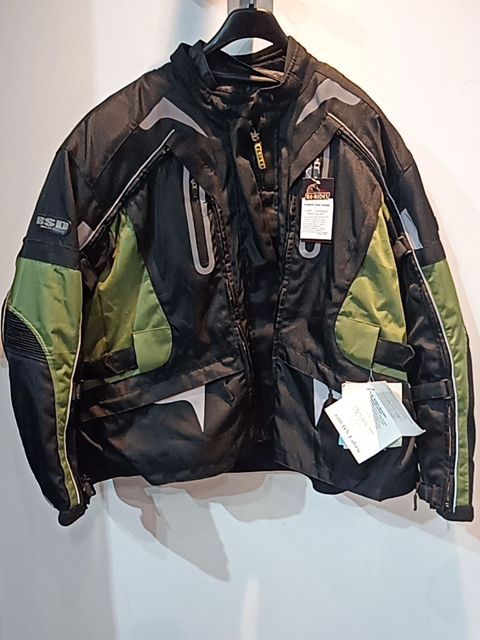 RUBBER SIDE DOWN Custom Convertible Textile JACKET, 5XL