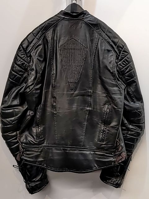 ORIGINAL LEATHER FACTORY Euro Biker Leather JACKET, LRG