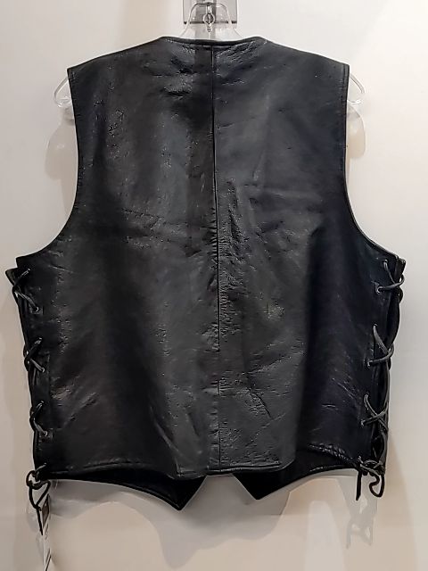OPEN ROAD Gambler Leather VEST, XL