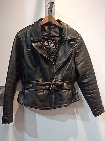 CAMBRIDGE INTL Biker Classic Leather JACKET, LRG