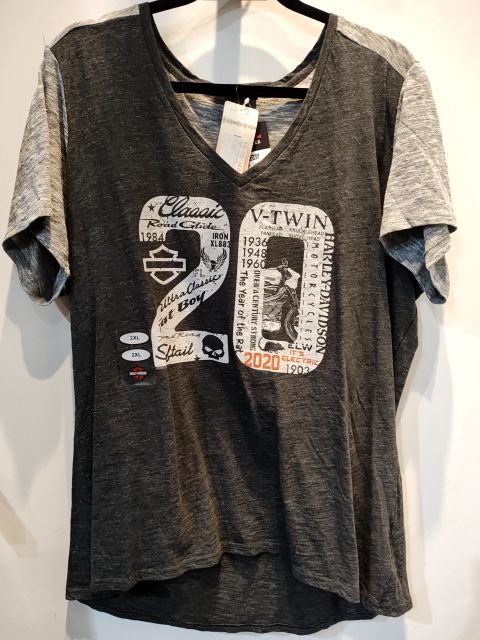 HARLEY DAVIDSON T Shirt Textile SHIRT, XXL