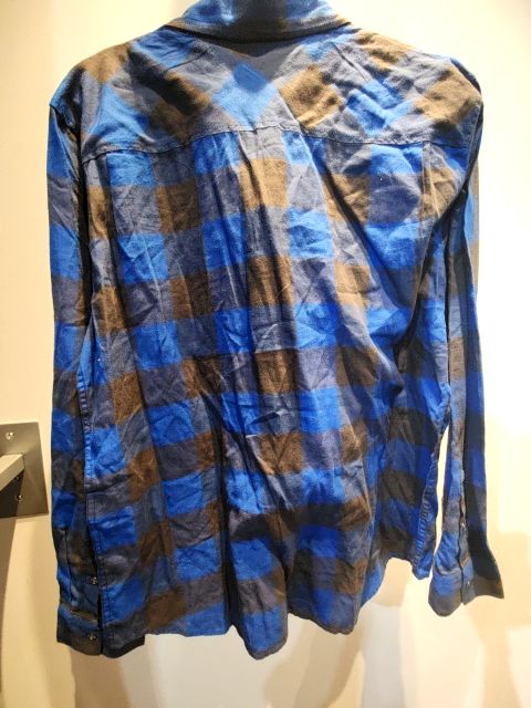 HARLEY DAVIDSON Longsleeve Button Up Textile SHIRT, LRG