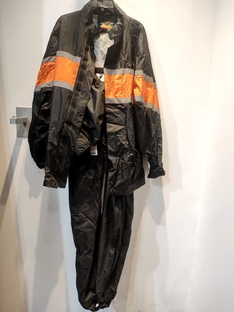 J&P CYCLES Two Piece Rain Suit PVC OTHER-MISC, XL