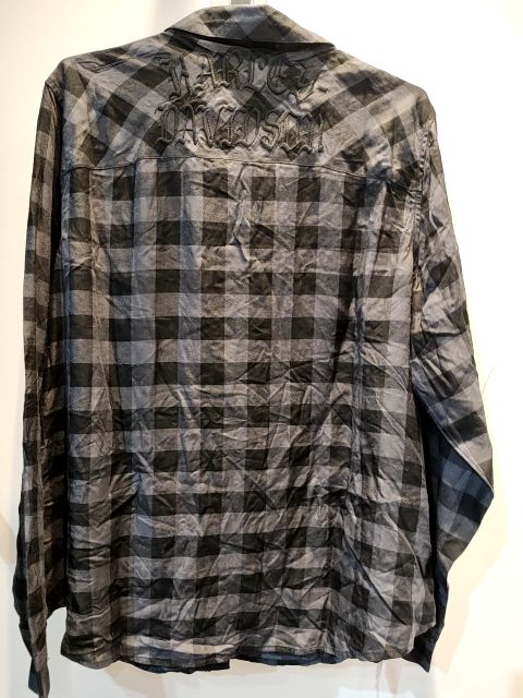 HARLEY DAVIDSON Plaid Textile SHIRT, XXL