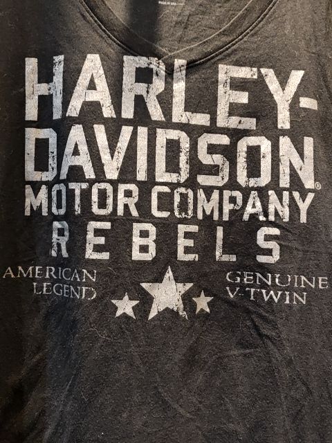HARLEY DAVIDSON T Shirt Textile SHIRT, XL