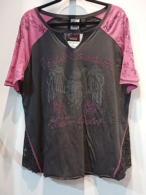 HARLEY DAVIDSON T Shirt Textile SHIRT, 2XL