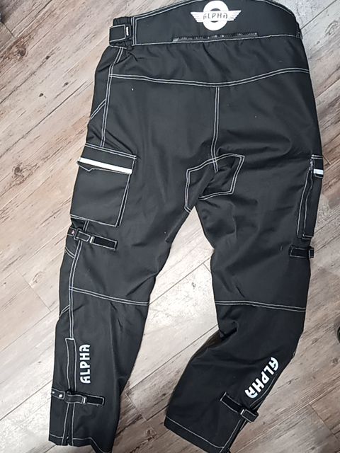 ALPHA CYCLE GEAR Riding Textile PANTS, 38