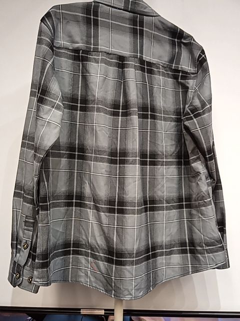 DIXXON Longsleeve Button Up Textile SHIRT, XXL