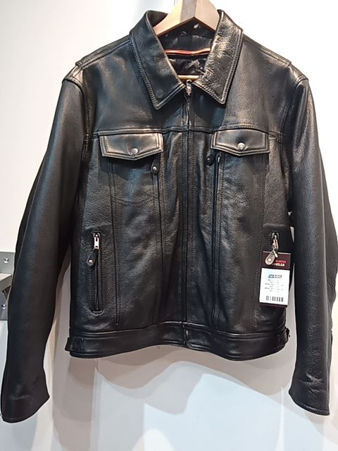 FIRST CLASSICS Biker Trucker Leather JACKET, XXL