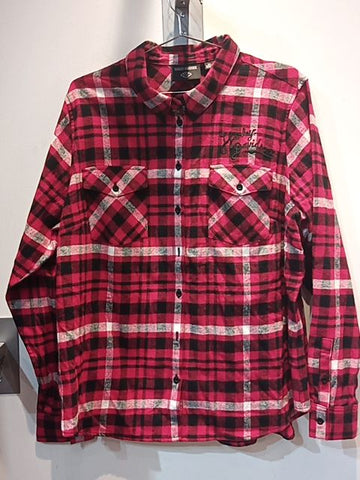 HARLEY DAVIDSON Plaid Textile SHIRT, XXL