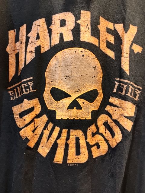 HARLEY DAVIDSON T Shirt Textile SHIRT, LRG