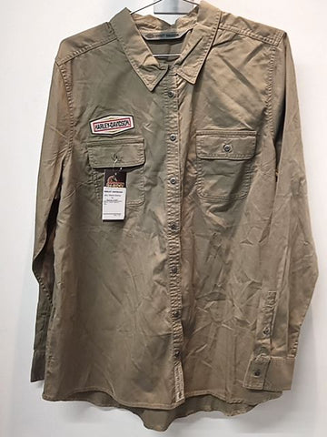 HARLEY DAVIDSON Long Sleeve Button Up Textile SHIRT, XXL