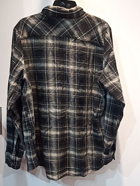 HARLEY DAVIDSON Longsleeve Button Up Textile SHIRT, 2XL