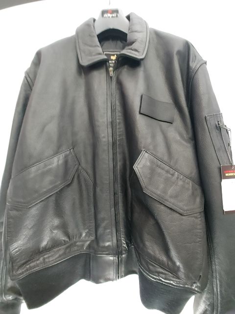 ALPHA INDUSTRIES CWU-45 Flight Leather JACKET, XXL – Re-Rides Moto