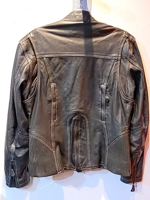 MILWAUKEE Riding Leather JACKET, MED