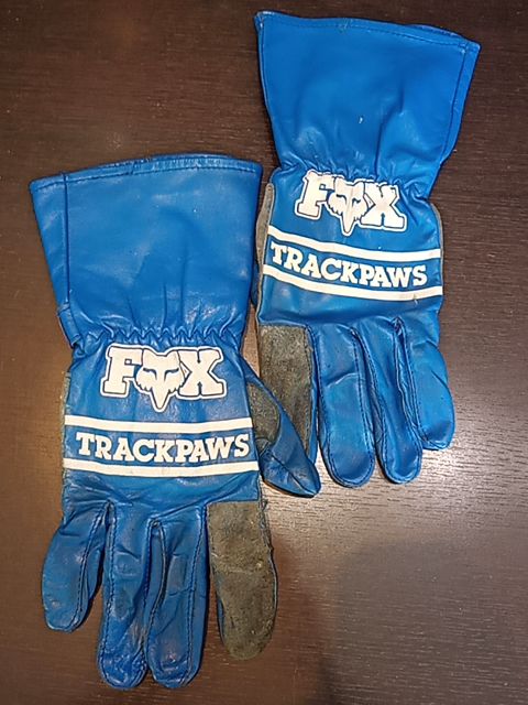 FOX RACING Gauntlet Leather GLOVES, LRG