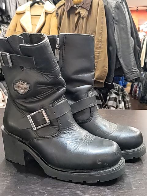 HARLEY DAVIDSON Engineer Leather FOOTWEAR, 37.5