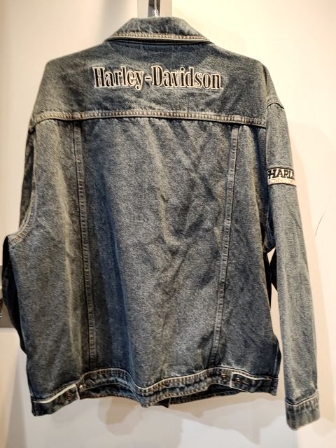 HARLEY DAVIDSON Trucker Denim JACKET, XL