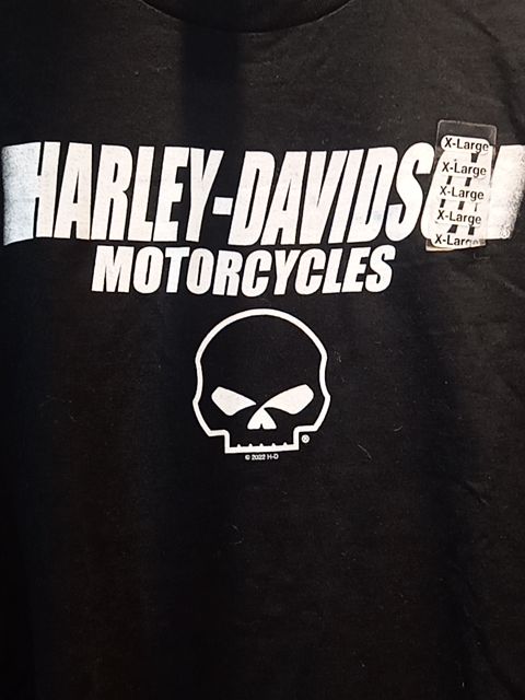 HARLEY DAVIDSON T Shirt Textile SHIRT, XL