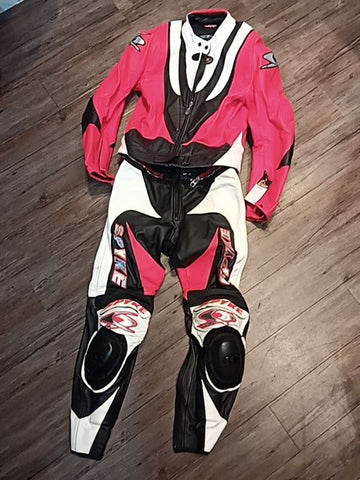 SPYKE Two Piece Leather RACE SUIT, SM