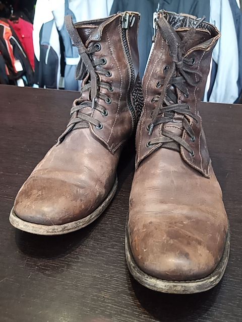 BUTTERO Service Boots Leather FOOTWEAR, 42