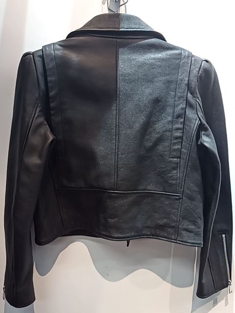 MICHAEL KORS Biker Classic Leather JACKET, LRG