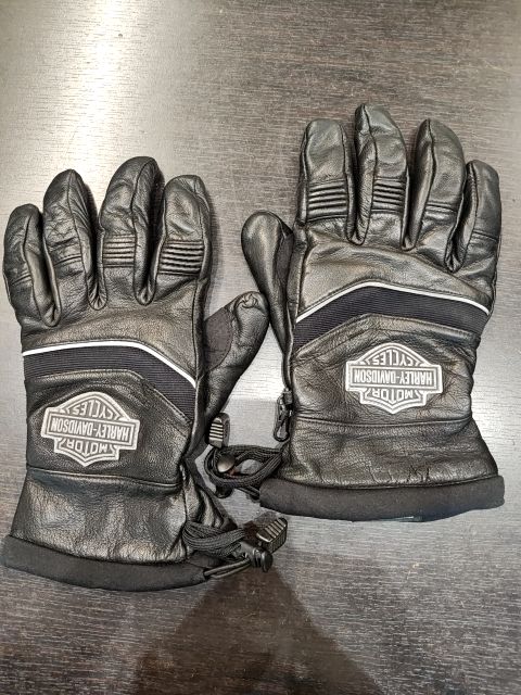 HARLEY DAVIDSON Gauntlet Leather GLOVES, LRG