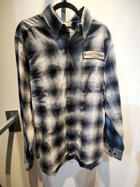 HARLEY DAVIDSON Longsleeve Button Up Textile SHIRT