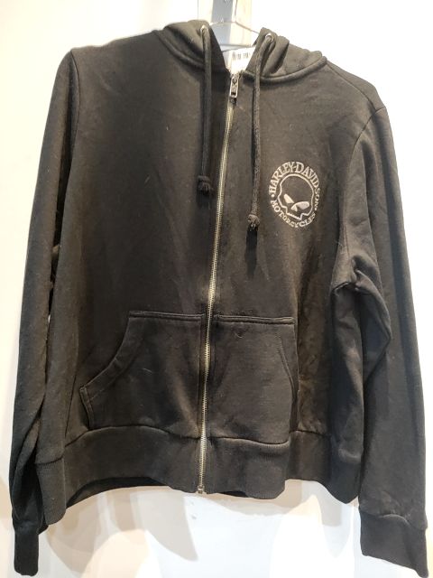 HARLEY DAVIDSON Zip Front Textile HOODIE, 2XL