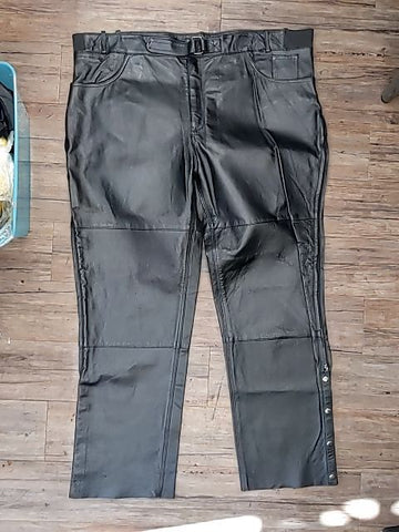 BIKER'S CLUB Riding Leather PANTS, 48