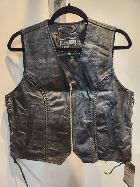 UNBRANDED Gambler Leather VEST, SM