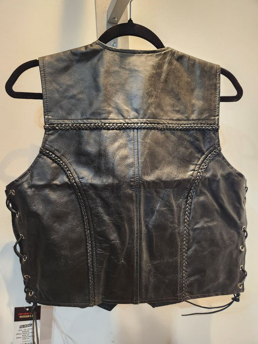 UNBRANDED Gambler Leather VEST, SM