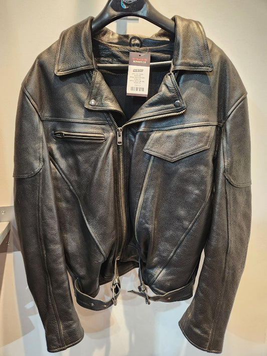 UNBRANDED Biker Classic+ Leather JACKET, XL