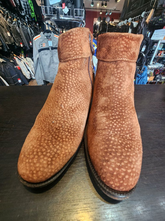 UNBRANDED Booties Suede FOOTWEAR, 39