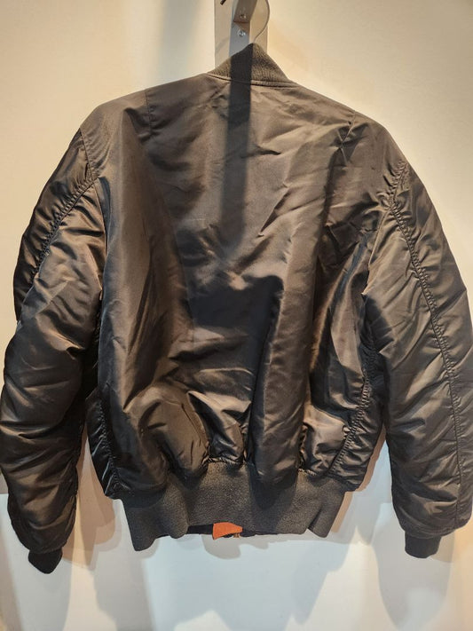 ALPHA INDUSTRIES MA-1 Bomber Textile JACKET, MED