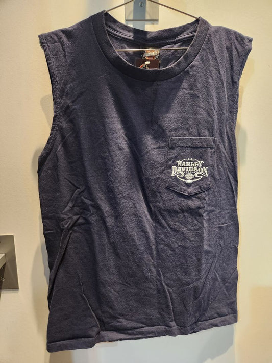 HARLEY DAVIDSON Sleeveless Textile SHIRT, LRG