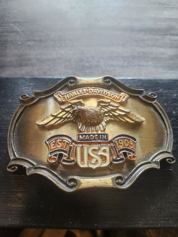 HARLEY DAVIDSON Belt Buckle Metal ACCESSORY